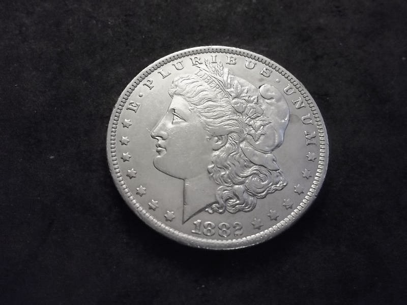 1882 O Morgan Silver Dollar