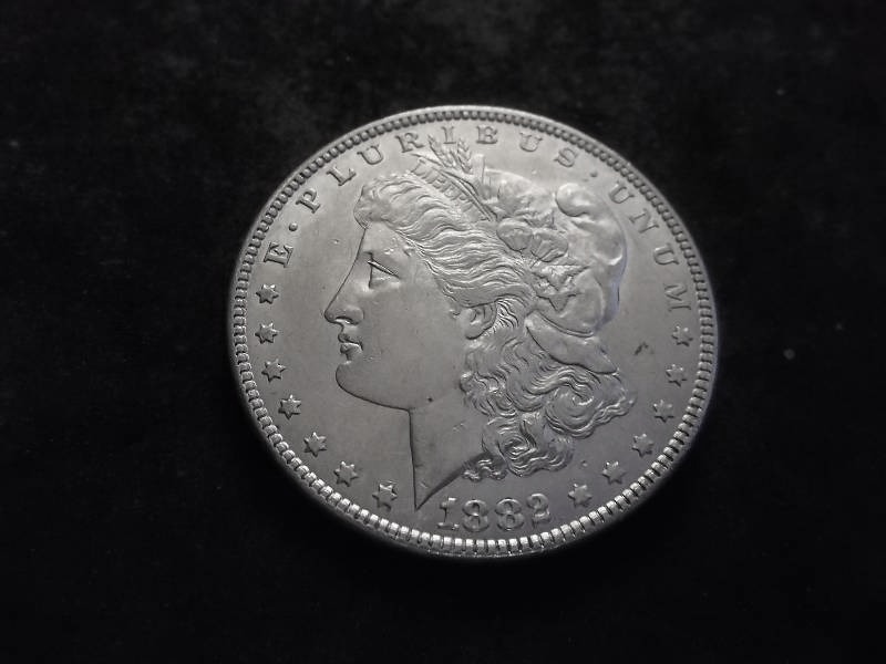 1882 Morgan Silver Dollar