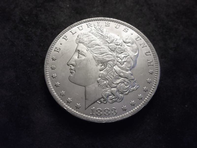 1883 O Morgan Silver Dollar