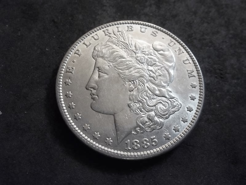 1885 Morgan Silver Dollar