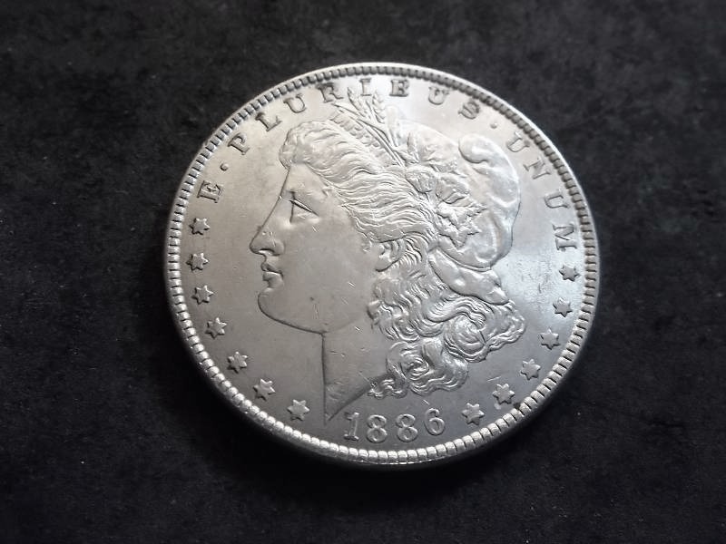 1886  Morgan Silver Dollar