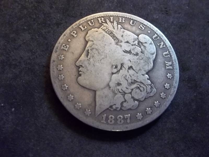 1887 O  Morgan Silver Dollar