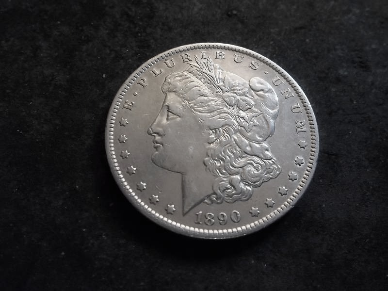 1890 S  Morgan Silver Dollar
