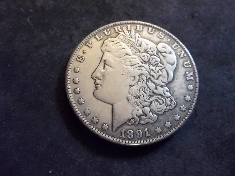 1891  Morgan Silver Dollar