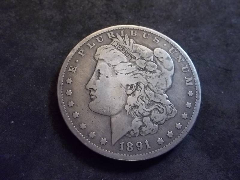 1891 O  Morgan Silver Dollar