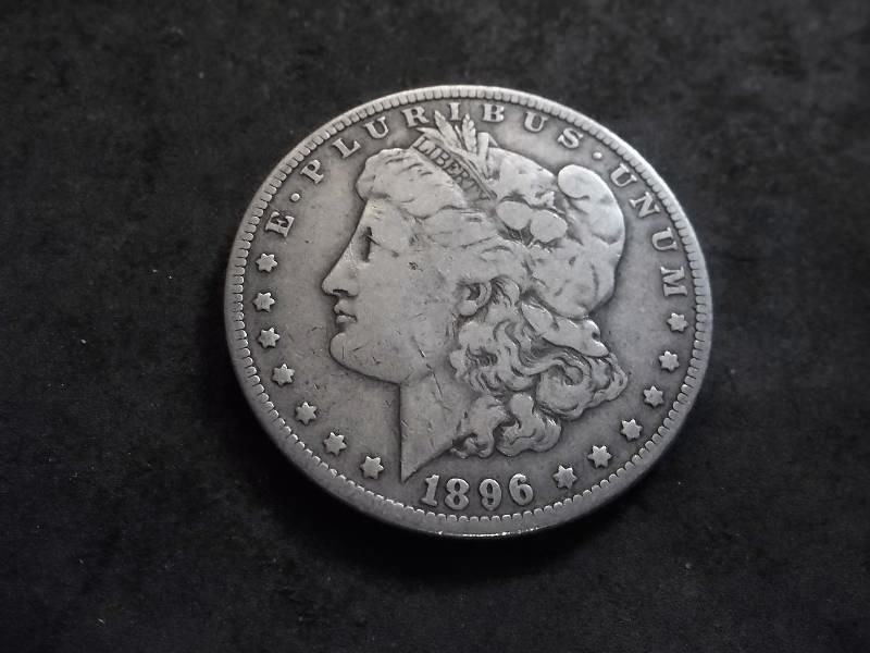 1896 O Morgan Silver Dollar