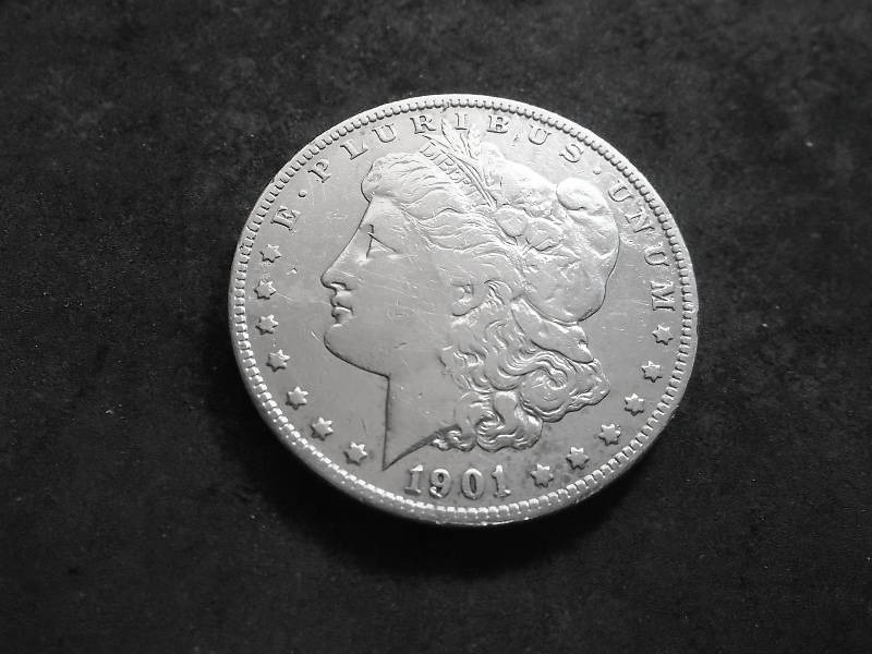 1901 O Morgan Silver Dollar
