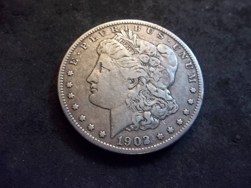 1902 O  Morgan Silver Dollar