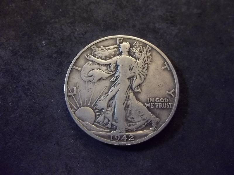 1942 D Walker Half Dollar