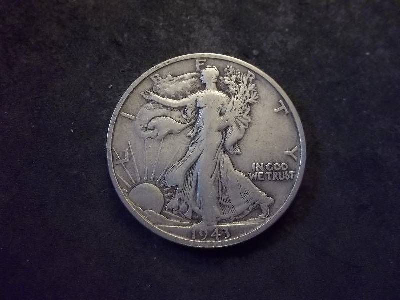 1943 S  Walker Half Dollar