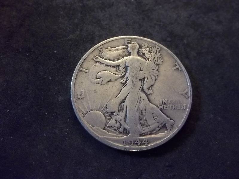1944 S Walker Half Dollar