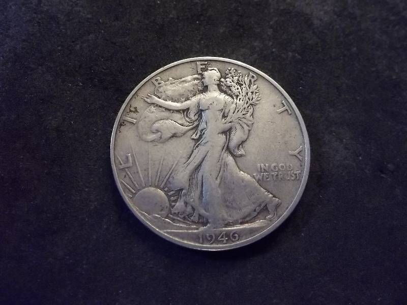 1946 S Walker Half Dollar