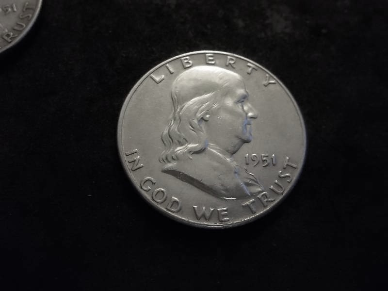1951  Franklin Half Dollar