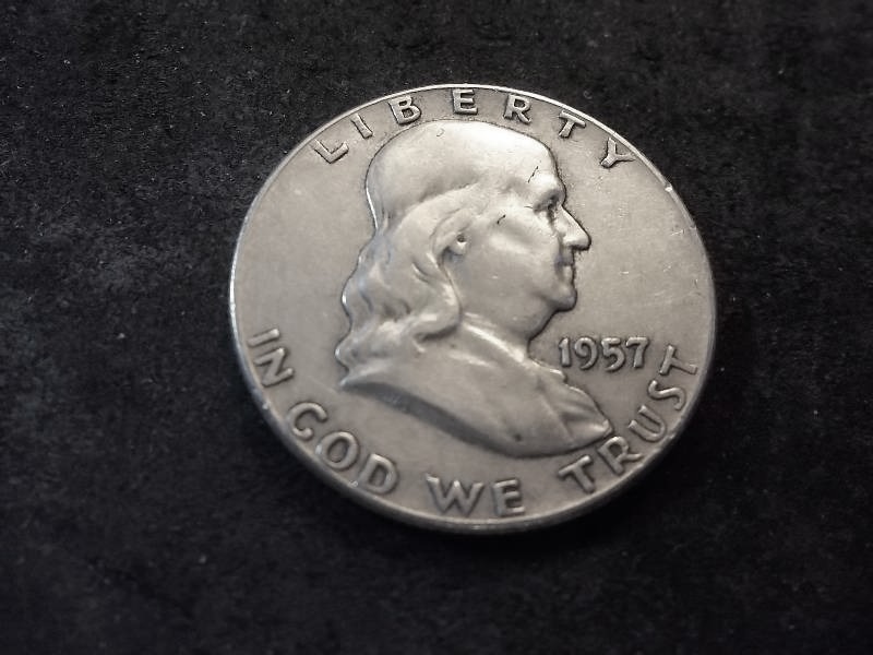 1957  Franklin Half Dollar