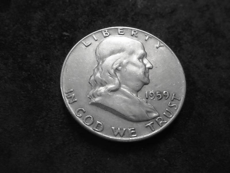 1959 Franklin Half Dollar