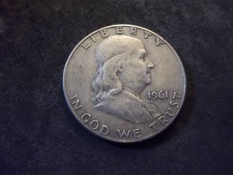 1961 D  Franklin Half Dollar