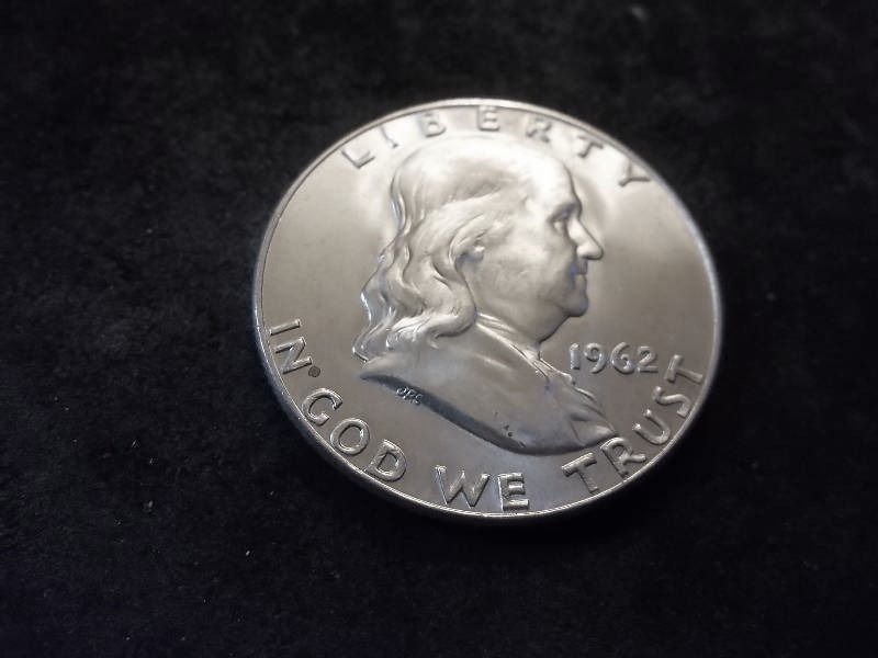 1962 D  Franklin Half Dollar