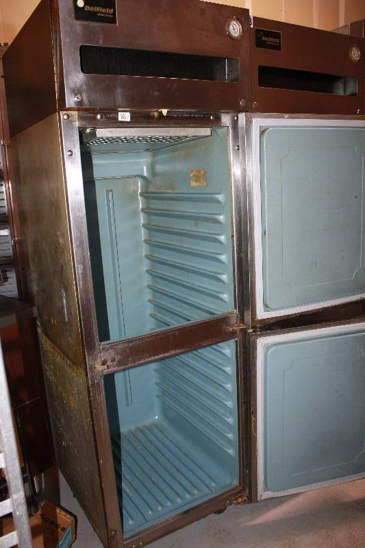 Delfield&nbspSplit&nbspDoor Freezer, Runs and Freezes