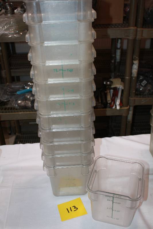4 Quart Square with Handles
