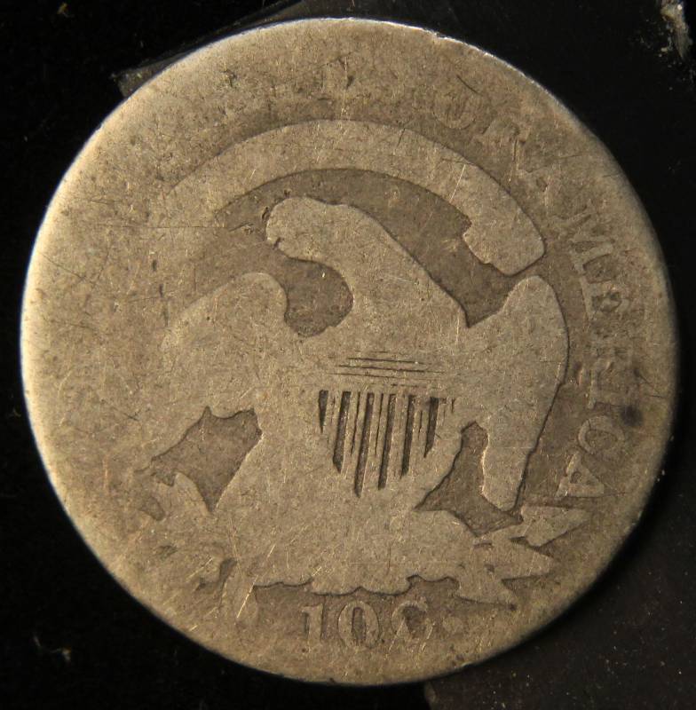 1835 US CAPPED BUST SILVER DIME