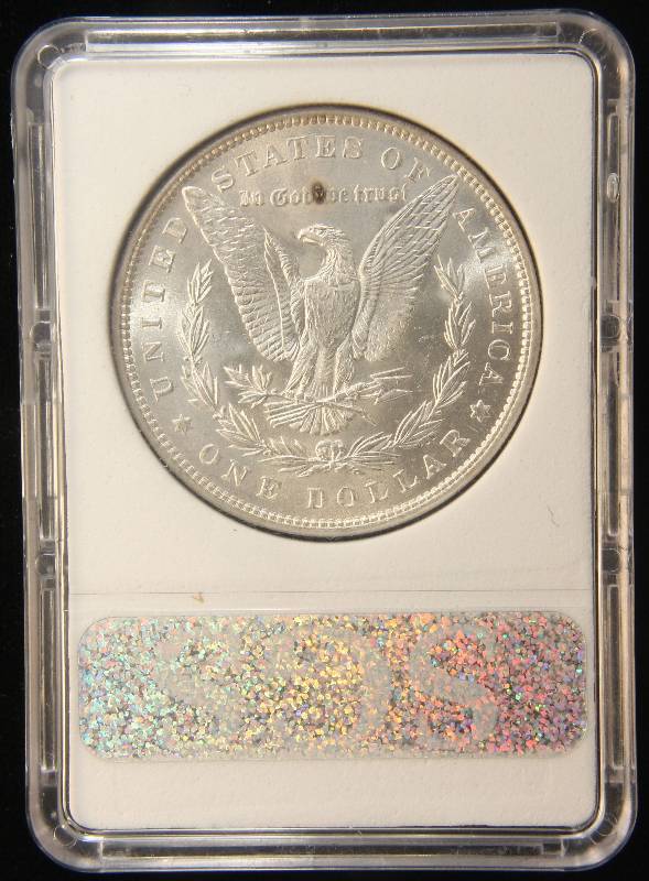 1886 MORGAN SILVER DOLLAR MS67 SGS