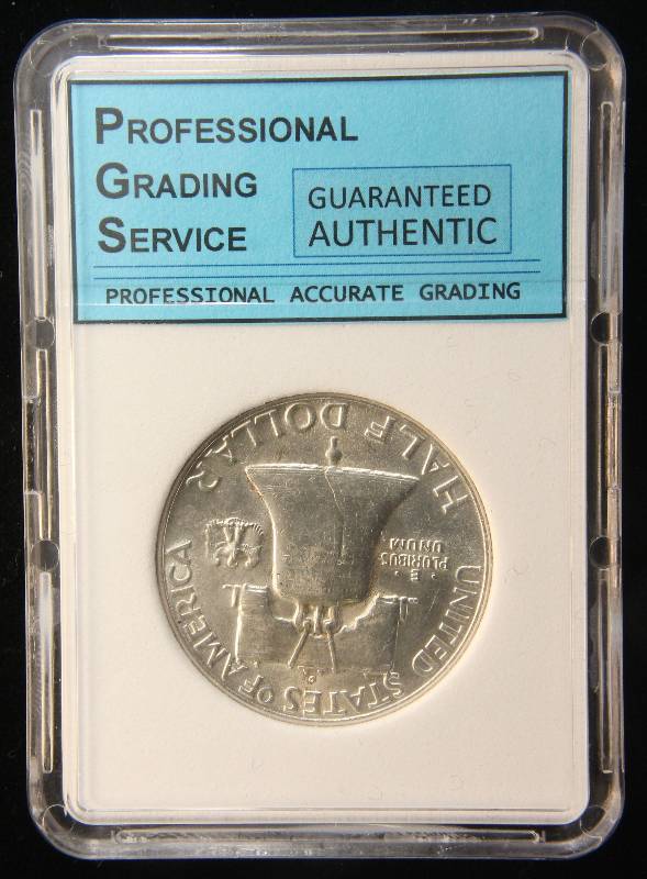 1952-D FRANKLIN SILVER HALF DOLLAR MS66 PGS