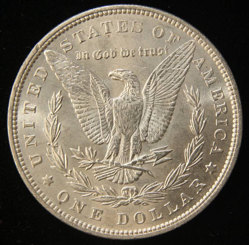 1897 MORGAN SILVER DOLLAR BU-UNC