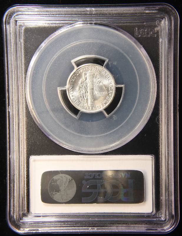 1945-S MERCURY SILVER DIME MS66 PCGS