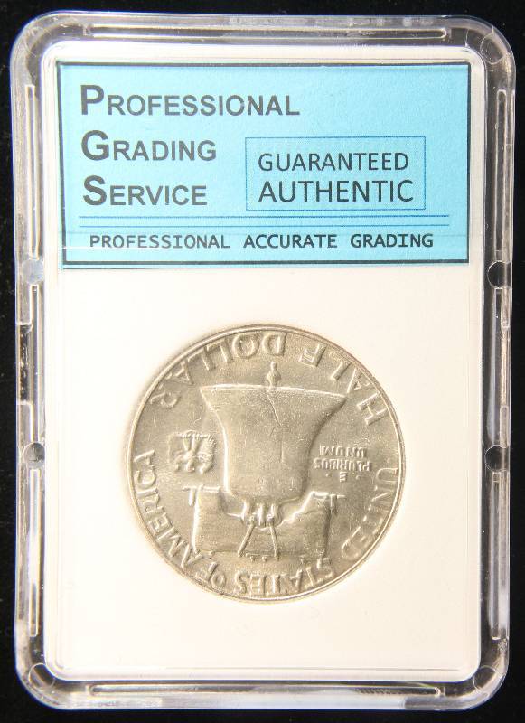 1957 FRANKLIN SILVER HALF DOLLAR MS66 CERTIFIED