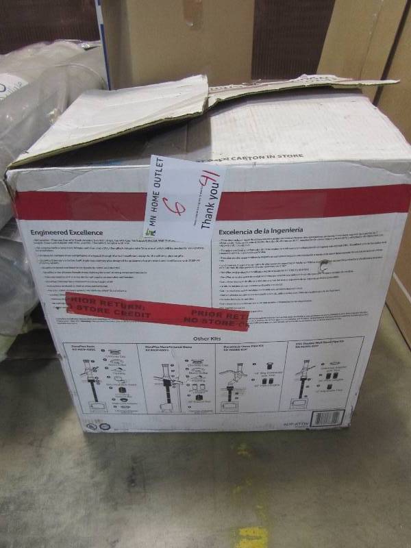 lot 6 image: DuraVentc  DuraPlus 6 in. Through-The-Wall Chimney Stove Vent Kit