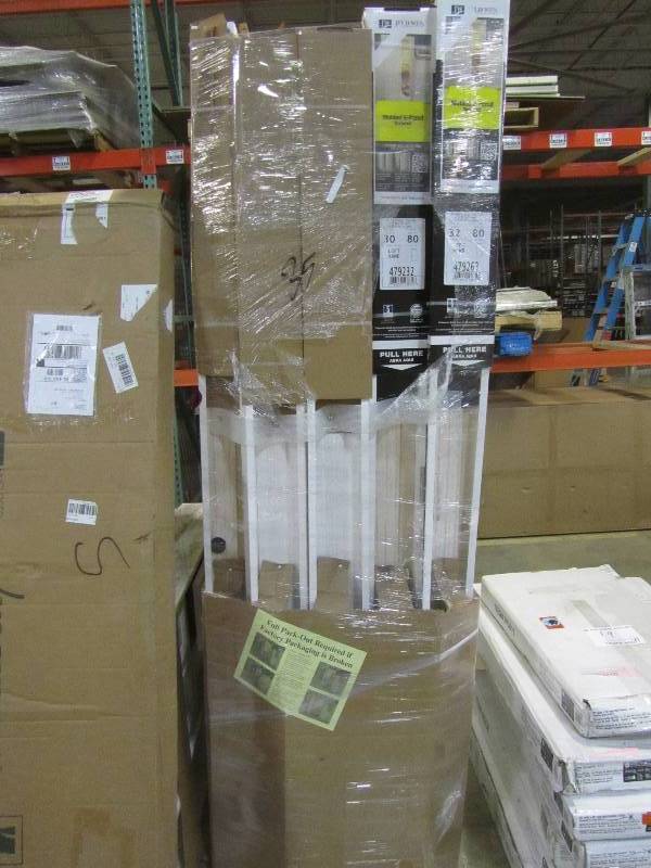 lot 20 image: 5 jeldwen hollow doors