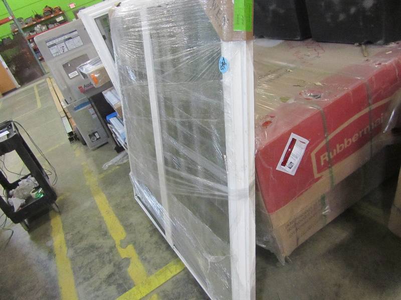 lot 31 image: 2 jeld-win 60in x 56in windows