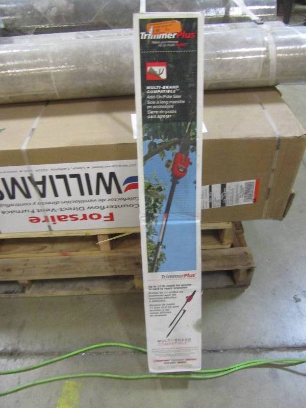 lot 70 image: TrimmerPlus Add-On 8 in. Pole Saw Attachment with Extension Pole