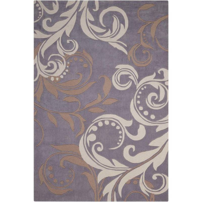 lot 13 image: Nourison Contour Silver 7 ft. 3 in. x 9 ft. 3 in. Area Rug