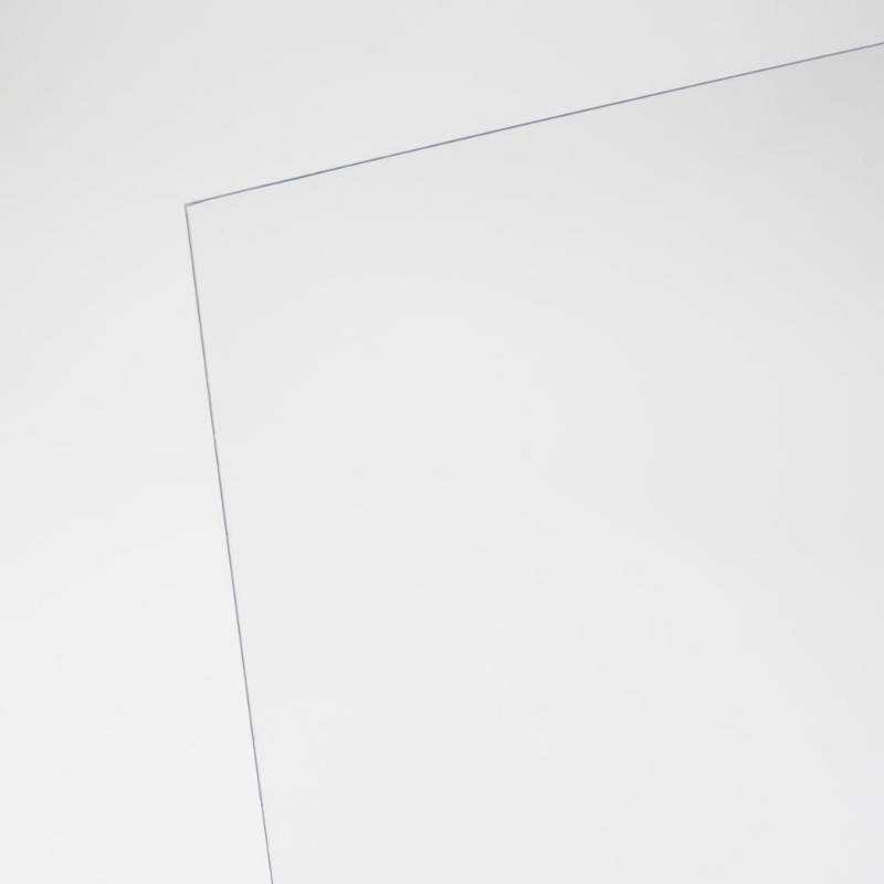 lot 16 image: OPTIX 48 in. x 96 in. x 18 in. Clear Acrylic Sheet (x20)
