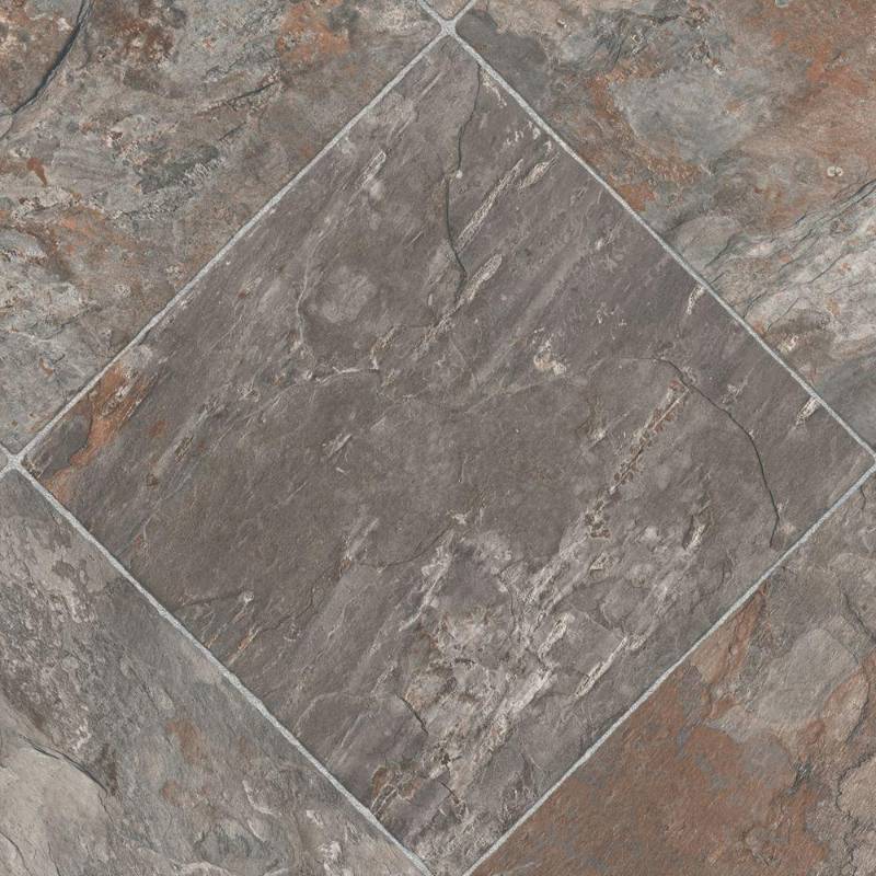 lot 91 image: TrafficMASTER Diagonal Slate 12 ft. Wide x  roll