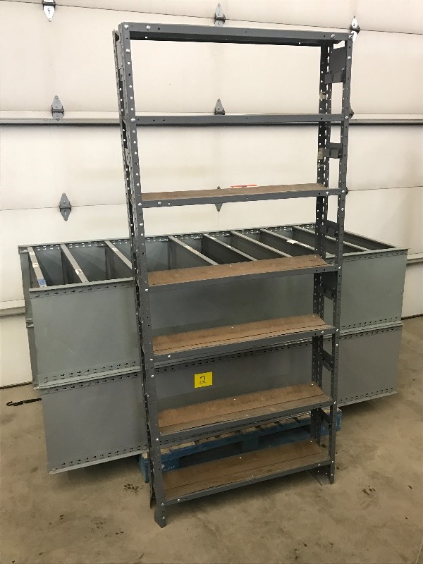 lot 2 image: Lot Of (2) 18x36x7ft Steel Shop ...