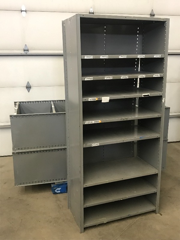 lot 5 image: Lot Of (3) 18x36x7ft Steel Shop ...