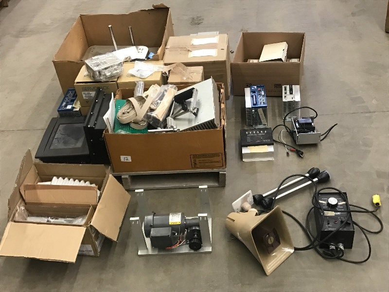 lot 12 image: Pallet Lot Of Assorted Electrical ...