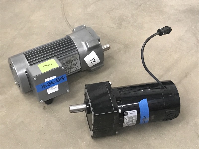 lot 21 image: Lot Of (2) Baldor .38HP Three-Phase...