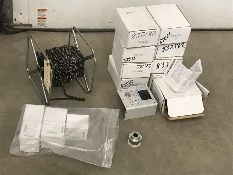 lot 27 image: Lot Of Unused Spool Of Drive Chain...