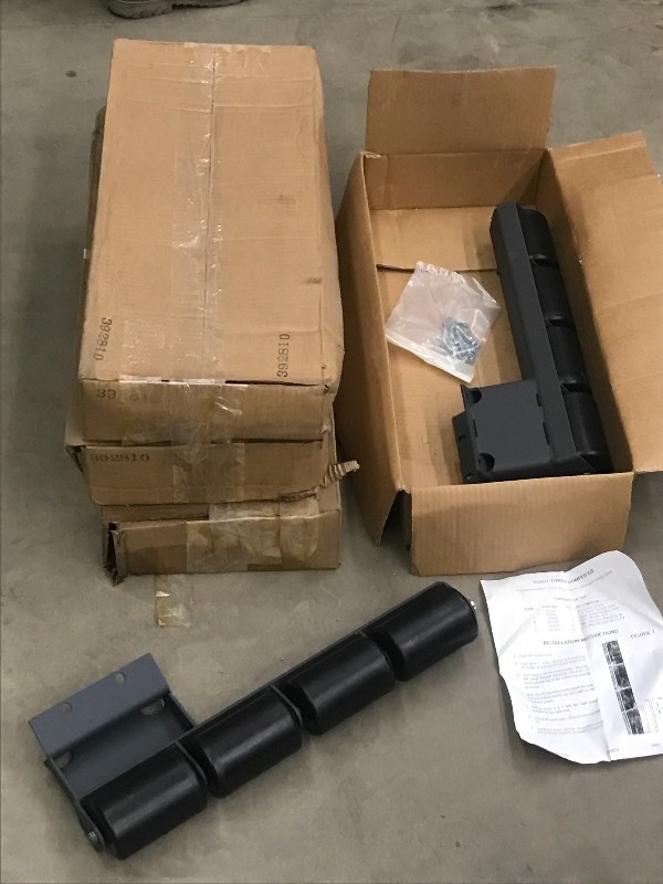 lot 44 image: (4) Sets Of Unused Bolt-On Boat Tra...