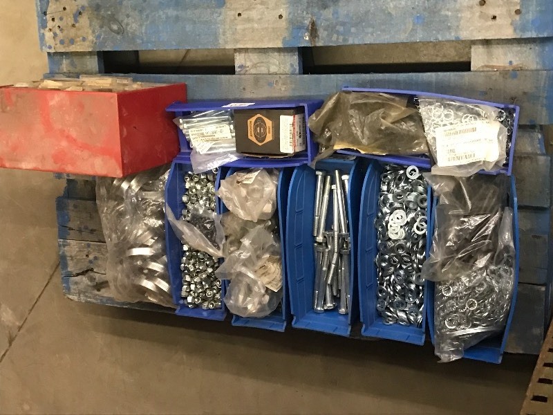 lot 51 image: Large Lot Of Assorted Hardware Nut...