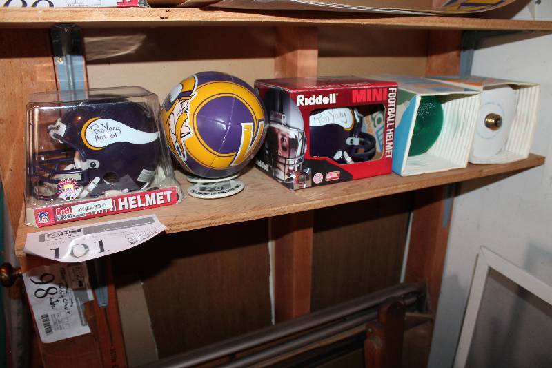 Minnesota Vikings Ron Yary Signed Memorabilia - Helmets, Football