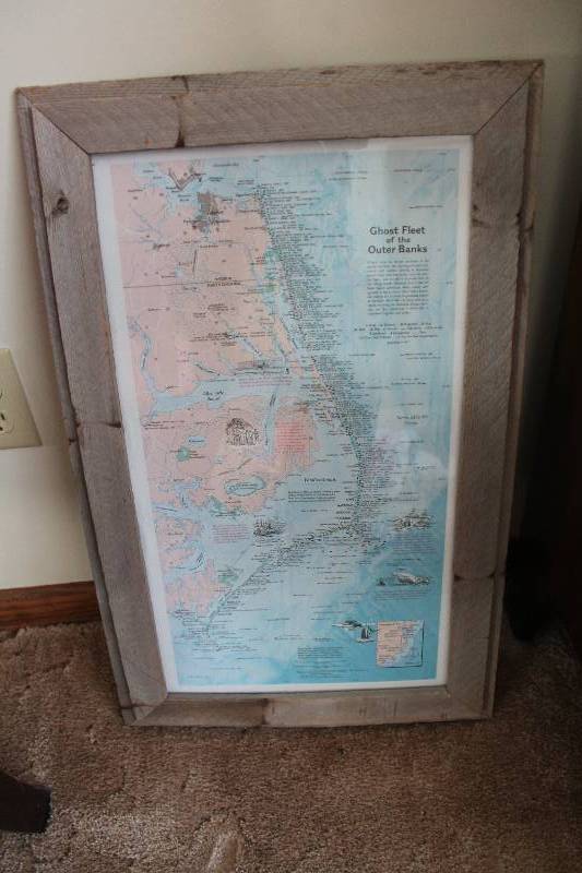 Ghost Fleet of the Outer Banks Framed Wall Art