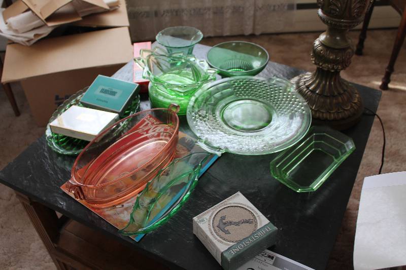 Decorative Glassware - Serving Trays, Bowls