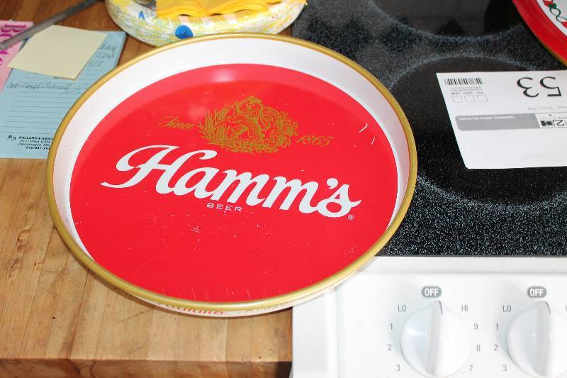 Hamms Beer Serving Tray