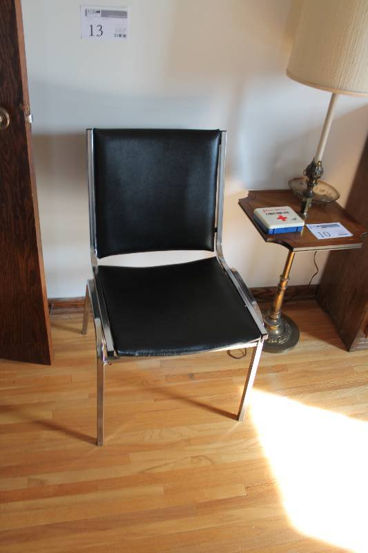 Padded Metal Chair