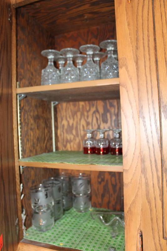 Etched Glassware, Stemware
