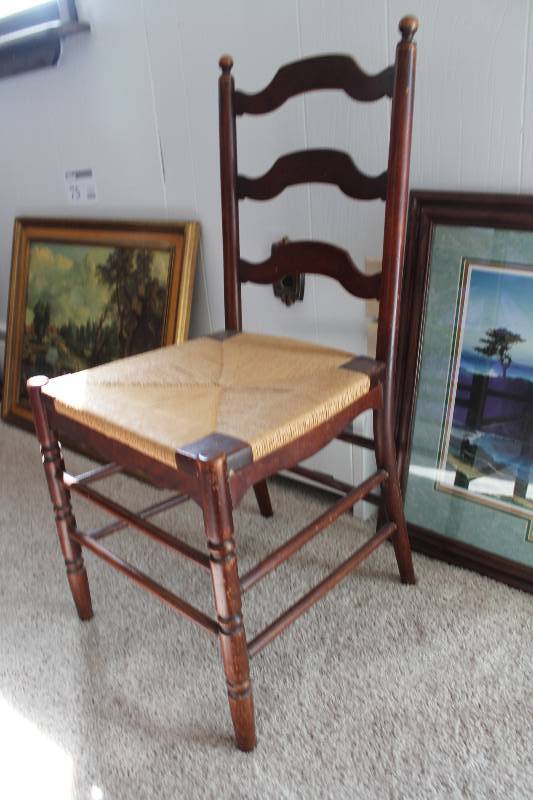 Wicker Seat Dining Chair